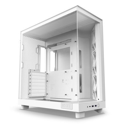 NZXT H6 Flow RGB Midi Tower White