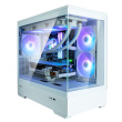 Zalman Case P30 V2 MicroATX Mini Tower 3 FansRGB White