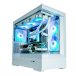 Zalman Case P30 V2 MicroATX Mini Tower 3 FansRGB White