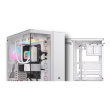 Corsair Dual Chamber PC Case | iCUE LINK 6500X RGB | Valge | Mid Tower | Power supply included No | ATX