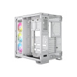 Corsair Dual Chamber PC Case | iCUE LINK 6500X RGB | Valge | Mid Tower | Power supply included No | ATX