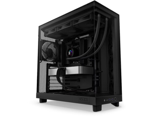 NZXT PC Case H6 Flow with window Black