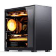 Jonsbo D41 ATX Case, Tempered Glass - Черный