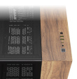 Corsair CC-9011286-WW computer case Midi Tower Must, Walnut