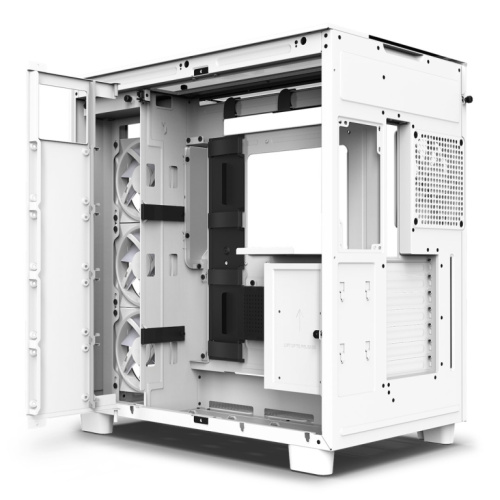 NZXT H9 Elite Midi Tower Valge