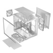 MODECOM  HOUSING VOLCANO PANORAMA ARGB 5F MIDI Valge
