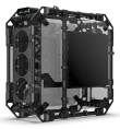 Alphacool Apex Pro Skeleton Full Tower Black, Carbon