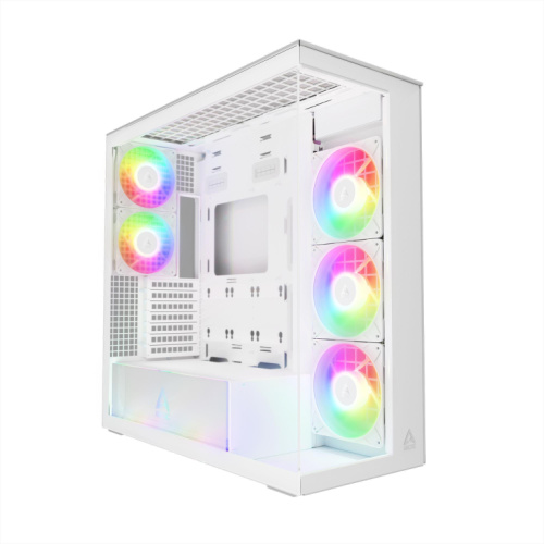 Case|ARCTIC|Xtender (Valge)|MidiTower|Case product features Transparent panel|Not included|Colour Valge|ACPCC00014A
