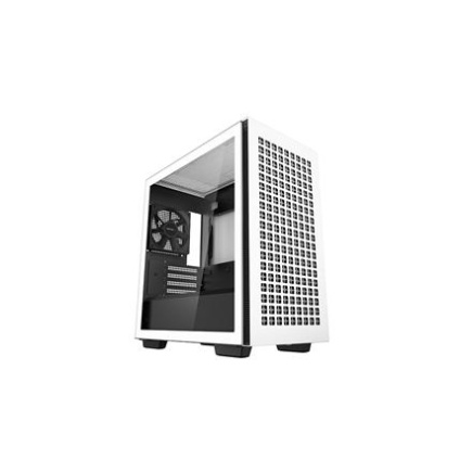 Deepcool | CH370 | Side window | Белый | Micro ATX | Power supply included No | ATX PS2