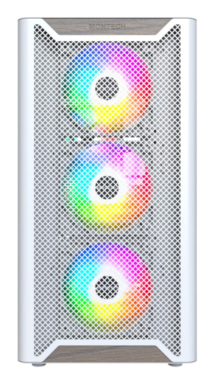 Montech XR Wood Midi Tower White