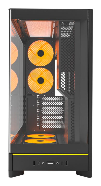 Montech HS02 PRO Midi Tower Must