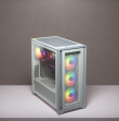 Corsair iCUE 4000X RGB Midi Tower Valge