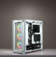 Corsair iCUE 4000X RGB Midi Tower Valge