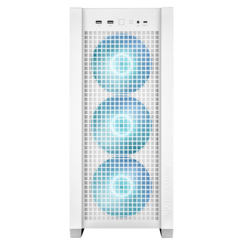 Case|ASUS|TUF Gaming GT302 ARGB|MidiTower|Case product features Transparent panel|Not included|ATX|EATX|MicroATX|MiniITX|Colour Valge|TUFGAMINGGT302ARGB