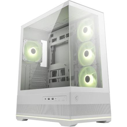 MSI | PC Case | MAG PANO 110R PZ Белый | Белый | Mid-Tower | Power supply included No