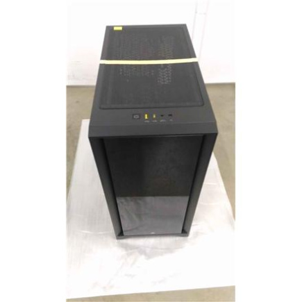 Taastatud. Corsair iCUE 4000X RGB Tempered Glass Mid-Tower, Must | Tempered Glass Mid-Tower ATX Case | iCUE 4000X RGB | Side window | Must | Mid-Tower | Power supply included No | ATX | Corsair Tempered Glass Mid-Tower ATX Case | iCUE 4000X RGB | Side