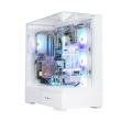 Zalman ZALMAN P40 PRISM PLUS Mid-Tower Valge