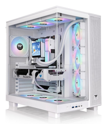 Thermaltake View 380 XL TG ARGB Midi Tower Valge