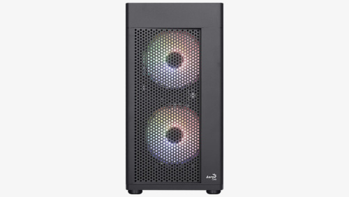 AeroCool PC case Hexform TG FRGB USB 3.0 Mini Tower Черный