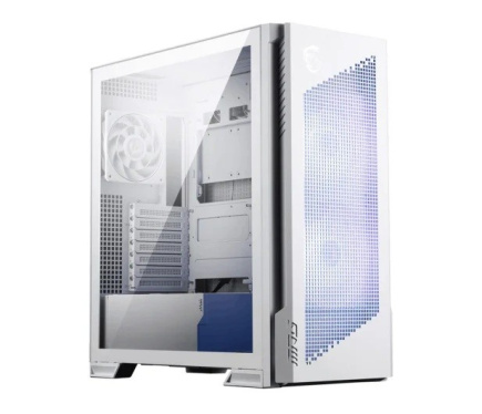 MSI PC case MPG VELOX 300R AIRF LOW PZ Valge ARGB FAN