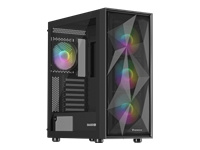 NATEC Genesis PC Case Diaxid 605 black ARGB