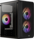 AeroCool CS-107 Black ARGB USB 3.0 Mini Tower