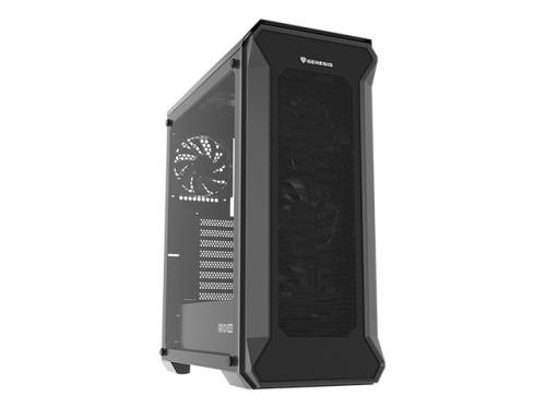 Natec PC Case Genesis Irid 505F z oknem