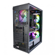 Zalman PC case I3 Neo TG Mid Tower RGB fan x4, Черный