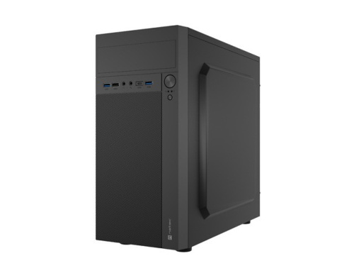 Natec PC Case Helix USB-C MATX Mini Tower Must