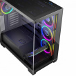 MODECOM MODECOM PC CASE STELLAR 8F ARGB 10 BLAC