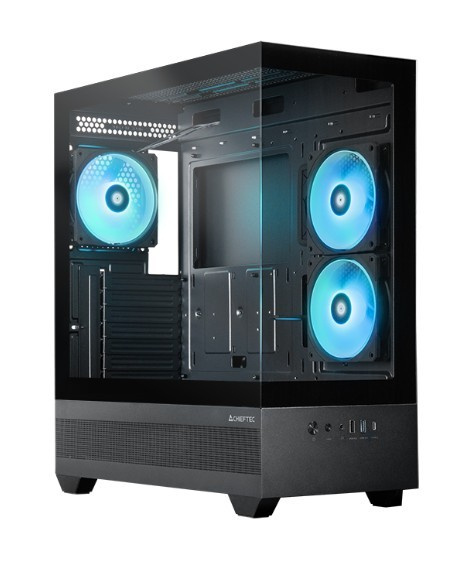 Chieftec Case GT-01B-OP VISTA Midi 3x ARGB Fans