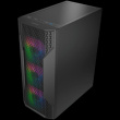 COUGAR MX110 RGB PC Case, Mid tower, Black
