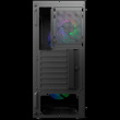 COUGAR MX110 RGB PC Case, Mid tower, Black