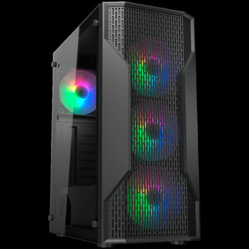 COUGAR MX110 RGB PC Case, Mid tower, Black