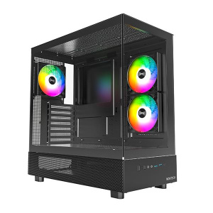 Case|MONTECH|XR|MidiTower|Not included|ATX|MicroATX|MiniITX|Colour Must|XR(B)