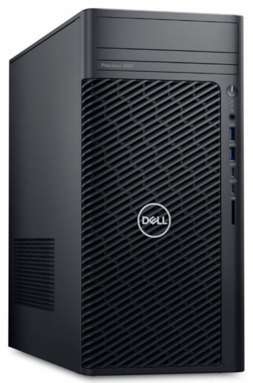 PC|DELL|Precision|3680 Tower|Tower|CPU Core i9|i9-14900K|3200 MHz|RAM 32GB|DDR5|4400 MHz|SSD 1TB|Graphics card Intel Integrated Graphics|Integrated|EST|Windows 11 Pro|Included Accessories Dell Optical Mouse-MS116 - Black;Dell Multimedia Wired Keyboard -