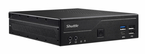 Shuttle Slim PC DH610 , S1700, 1x HDMI, 2x DP , 1x 2.5