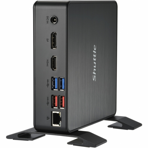 Barebone ShuttleBarebone NC40U5 Black (Core i5-1235U) 24/7, Dual Video, Ultra HD