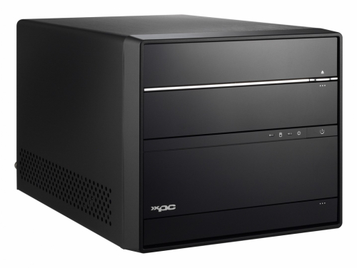 Shuttle XPC cube Barebone SH570R6 - S1200, Intel H570, 1x PCIe X16, 1x PCIe X4, 2x M.2, 2xDP, 1xHDMI, 2x LAN, 1x 5.25