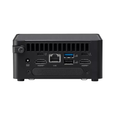 ASUS NUC 14 Pro RNUC14RVHV500003I - Barebone - mini PC 1 x Core Ultra 5 135H / up to 4.6 GHz - RAM 0 GB - Intel Arc Graphics - IEEE 802.11ax (Wi-Fi 6E), Bluetooth 5.3, Gigabit Ethernet, 2.5 Gigabit Ethernet - black