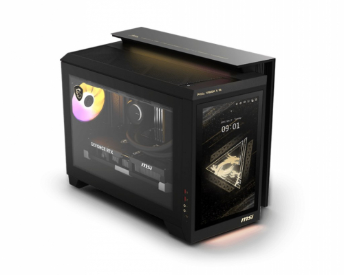 MSI MEG Vision X AI 2NVZ9-003EU Intel Core Ultra 9 285K 64 GB DDR5-SDRAM 2 TB SSD NVIDIA GeForce RTX 5090 Windows 11 Home Desktop PC Black