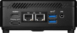 MSI Cubi ADL-001EU N200 mini PC Intel Pentium N 4 GB DDR4-SDRAM 128 GB SSD Windows 11 Pro Workstation Black