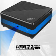 MSI Cubi N ADL-007DE N100/4GB/128SSD/W11Pro Черный