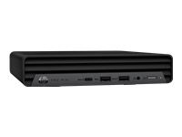 HP Pro 400 G9 - Mini Core i5 12500T / up to 4.4 GHz - RAM 16 GB - SSD 512 GB - NVMe - UHD Graphics 770 - Gigabit Ethernet, Bluetooth 5.3, IEEE 802.11ax (Wi-Fi 6) - Win 11 Pro - monitor: none - keyboard