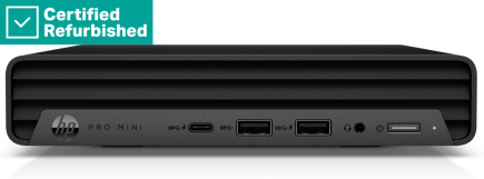Taastatud SILVER HP Pro 400 G9 Mini - i5-13500T, 8GB, 256GB SSD, USB Mouse, Win 11 Pro, 1 years HP Taastatud T-883W9EAR#ABU