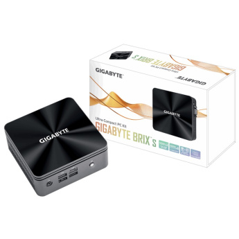 GIGABYTE GB-BRI3H-10110 PC/workstation barebone Черный i3-10110U BGA 1528 2.1 GHz