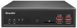 Shuttle XPC slim Barebone DH32U5, Intel i5-1135G7, 4x HDMI 2.0b 2x LAN, 2x COM, incl. VESA 24/7 permanent operation