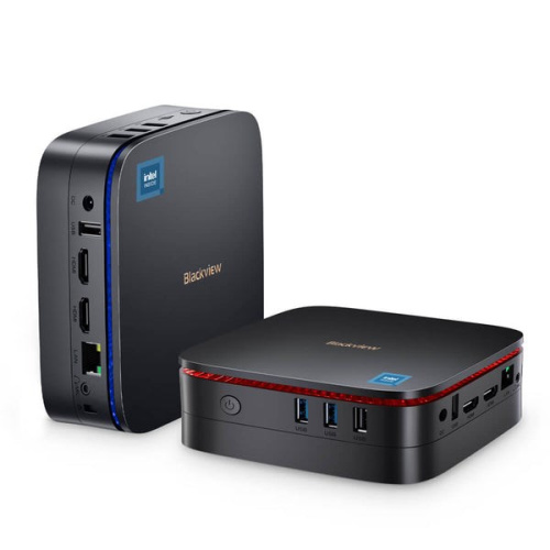Blackview MP60 Intel® Celeron® N5095 16 GB DDR4-SDRAM 512 GB Windows 11 Pro Mini PC Черный
