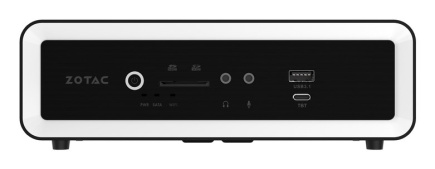 Zotac ZBOX CI649 NANO 1.8L sized PC Must, Valge i5-1335U Intel SoC 1.3 GHz
