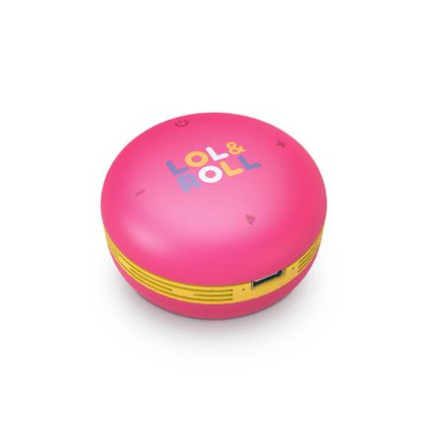 Energy Sistem Lol&Roll Pop Kids Speaker Pink | Energy Sistem | Speaker | Lol&Roll Pop Kids | 5 W | Bluetooth | Pink | Portable | Wireless connection